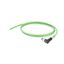 PROFINET Cable (assembled), M12 D-code – IP 67 angled pin, Open, Numbe thumbnail 1