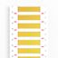 Cable coding system, 4.2 - 5.8 mm, 11.3 mm, Polyolefine, yellow thumbnail 1