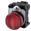 Indicator lights, 22 mm, round, Metal, shiny, red, lens, smooth, with holder, LED module .... 3SU1156-6AA20-3AA0-Z Y12 thumbnail 1