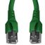 Patchcord RJ45 shielded Cat.6a 10GB, LS0H, green,   1.0m thumbnail 2