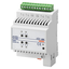 ACTUATOR FOR ROLLER SHUTTERS - 2 CHANNELS - 6A - KNX - IP20 - 4 MODULES - DIN RAIL MOUNTING thumbnail 1