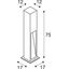 ARROCK STONE LED, 75cm, angular thumbnail 2