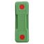 Fuse-holder, LV, 20 A, AC 690 V, BS88/A1, 1P, BS, back stud connected, green thumbnail 9