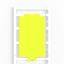 Device marking, Self-adhesive, 85 mm, Polyamide 66, yellow thumbnail 1