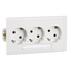 Thorsman - CYB-PS - socket outlet - triple master - 37° - white NCS thumbnail 4