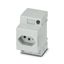 Socket outlet for distribution board Phoenix Contact EO-N/UT 250V 20A AC thumbnail 1