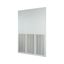 Rearwall, ventilated, HxW=2000x1350mm, IP42, grey thumbnail 2