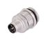 Sensor-actuator adaptor, Number of poles: 8, Coding: A, M12, 60 V thumbnail 1