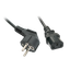 5m Schuko to C13 Mains Cable Schuko Plug to IEC C13 Connector thumbnail 1