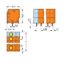 PCB terminal block 2.5 mm² Pin spacing 5.08 mm orange thumbnail 4