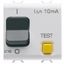 RESIDUAL CURRENT BREAKER WITH OVERCURRENT PROTECTION - C CHARACTERISTIC - CLASS A - 1P+N 16A 230Vac 10mA - 2 MODULES - GLOSSY WHITE - CHORUSMART thumbnail 2