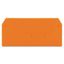 End and intermediate plate 2 mm thick orange thumbnail 4