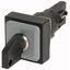 Control head with key, three-position, 25 x 25 mm, with/without lock, 45°, black Q25S3R-A4 (072382) thumbnail 2