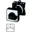 Spring-return switch, T0, 20 A, rear mounting, 3 contact unit(s), Contacts: 6, 45 °, momentary, With 0 (Off) position, with spring-return from both di thumbnail 4