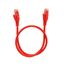 Patch cord RJ45 category 5e U/UTP PVC red 0.5 meter thumbnail 1