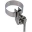 Antenna pipe clamp D 16-168mm StSt w. connection f. Rd 6-8/10 or 4-50m thumbnail 1