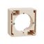 Sedna Design & Elements, Surface Mounting box, 1 gang, beige thumbnail 3