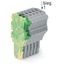 1-conductor female connector Push-in CAGE CLAMP® 1.5 mm² green-yellow/ thumbnail 3