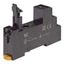 Socket, DIN rail/surface mounting, 8-pin, screw terminals thumbnail 1