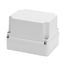 JUNCTION BOX WITH DEEP SCREWED LID - IP56 - INTERNAL DIMENSIONS 300X220X180 - SMOOTH WALLS - GREY RAL 7035 thumbnail 1
