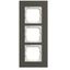 1723-815 Cover Frame carat® porcelain anthracite thumbnail 1