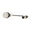 Pushbutton, flat, maintained, white, 1 N/O, with cable 0.5m and M12A plug thumbnail 15