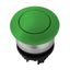 Mushroom push-button, stay-put, green thumbnail 1