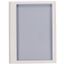 Surface mounted steel sheet door white, transparent, for 24MU per row, 5 rows thumbnail 3