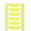 Terminal cover, Polyamide 66, yellow, Height: 33.3 mm, Width: 5 mm, De thumbnail 1
