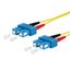 OpDAT patch cord SC-D/SC-D OS2, 2.0 m thumbnail 3