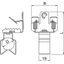 BCVPO 3-7 D32 Beam clamp with bottom pipe clamp 32mm 3-7mm thumbnail 2