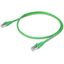 ETHERNET cable RJ45, axial locking RJ45, axial locking green thumbnail 2