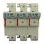 Fuse-holder, low voltage, 125 A, AC 690 V, 22 x 58 mm, 3P, IEC, With indicator thumbnail 9