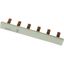 BUSBAR, low voltage, 100 A, AC 600 V, DC 1000 V, 15 x 16 x 106 mm, 6P, UL thumbnail 7