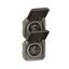 Triple pre-wired power socket 3x2P+E horizontal waterproof Plexo 16A 250V IP55 3 positions with anthracite bezels thumbnail 1