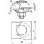 MV clamp St/tZn f. Rd 8-10/16mm with truss head screw and nut thumbnail 2