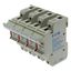 Fuse-holder, low voltage, 50 A, AC 690 V, 14 x 51 mm, 4P, IEC, with indicator thumbnail 8