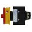 Main switch, P1, 40 A, flush mounting, 3 pole, 1 N/O, 1 N/C, Emergency switching off function, With red rotary handle and yellow locking ring, Lockabl thumbnail 26
