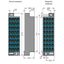 Matrix patchboard 32-pole Marking 33-64 dark gray thumbnail 4