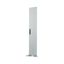 Cable connection area door, ventilated, for HxW = 2000 x 350 mm, IP42, grey thumbnail 4