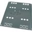 Mounting plate, +mounting kit, for NZM2, vertical, 4p, HxW=400x425mm thumbnail 3