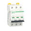 Miniature circuit-breaker, Acti9 iC60H, 3P, 2 A, C curve, 10000 A (IEC 60898-1), 70 kA (IEC 60947-2) thumbnail 6