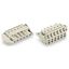 2-conductor female connector Push-in CAGE CLAMP® 2.5 mm² light gray thumbnail 3
