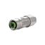 M12 jack, D-coded, IP67, Cat. 5, Ø 6-9.7 mm, field assembly, straight thumbnail 2