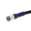 Sensor cable, M8 straight socket (female), 3-poles, PVC standard cable thumbnail 3