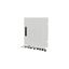 Device area door, ventilated, IP42, right, HxW=600x600mm, grey thumbnail 2
