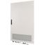 Section wide door, ventilated, right, HxW=1625x995mm, IP31, grey thumbnail 1