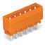 THT male header 1.0 x 1.0 mm solder pin straight orange thumbnail 5