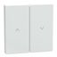 Rocker for roller shutter switch and push-button, lotus white, System Design thumbnail 2