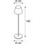 ADEGAN floor lamp, E27 ESL, max. 24W, IP54, anthracite thumbnail 4
